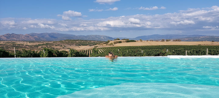 Cantina Gianluca De Addis - Aperitivo a bordo Piscina - WINERIES