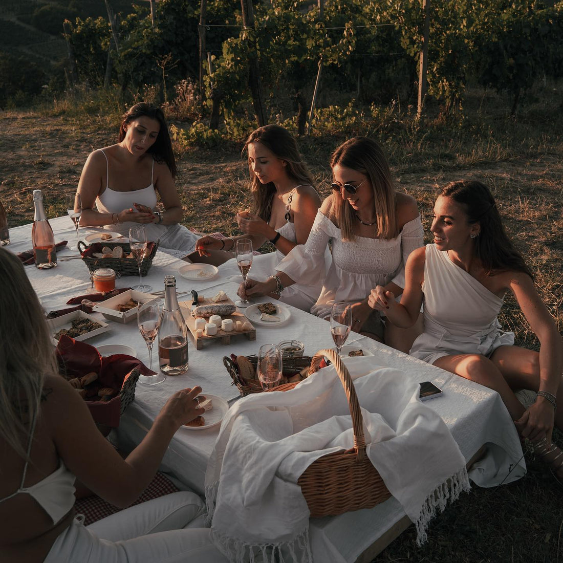 Oddone Prati - Pic Nic nel vigneto - Piemonte