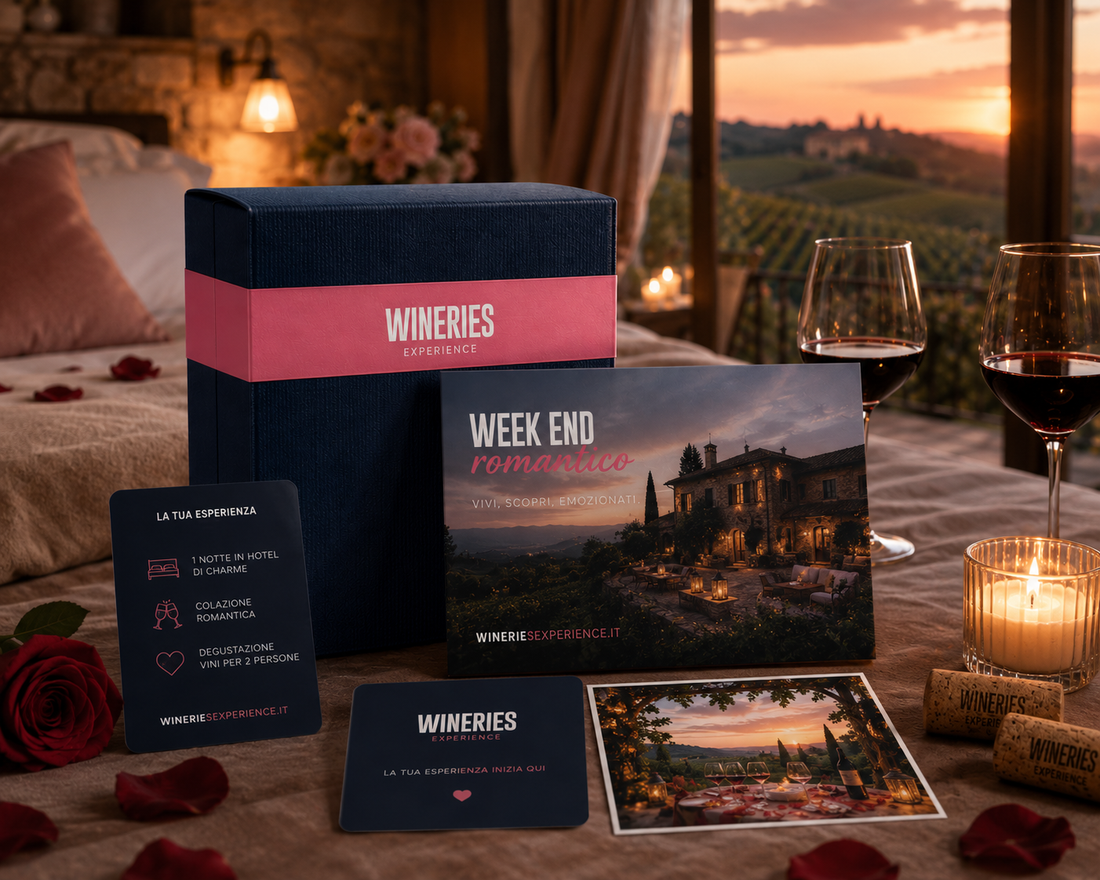 Gift Card Weekend Romantico - Cofanetto Regalo WINERIES
