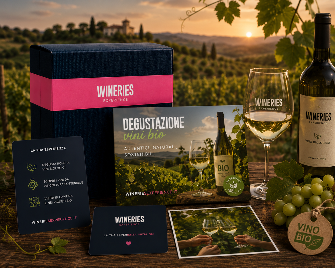 Gift Card Degustazione vini biologici - Cofanetto Regalo