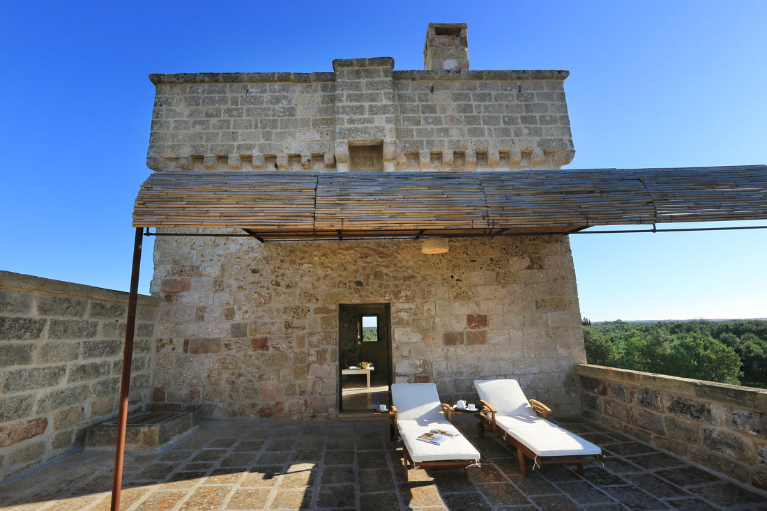 Masseria Fano Relais & Wine - Suite sea view soggiorno e degustazione Puglia Masseria Fano Relais & Wine