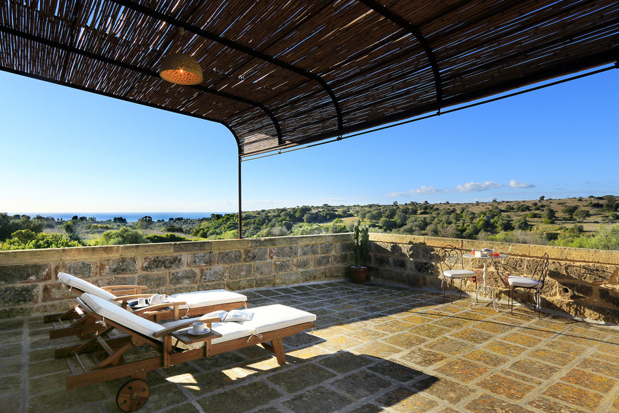 Masseria Fano Relais & Wine - Suite sea view soggiorno e degustazione Puglia Masseria Fano Relais & Wine